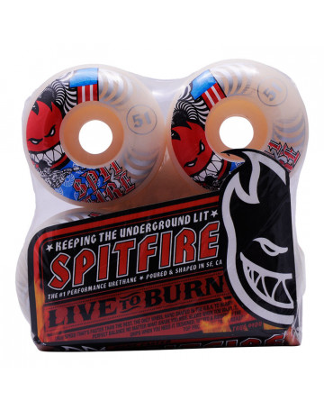 Roda Spitfire Live to Burn 51mm 99du