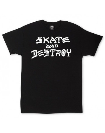 Camiseta Thrasher Skate and Destroy Preta