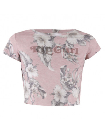 Camiseta Rip Curl Island Time Full Rosa