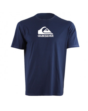 Camiseta Quiksilver Lycra Surf Solid Azul