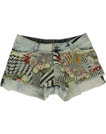 Short Tricats Roses Delave