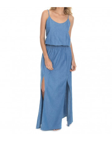 Vestido Roxy Garden Dress Longo - Azul
