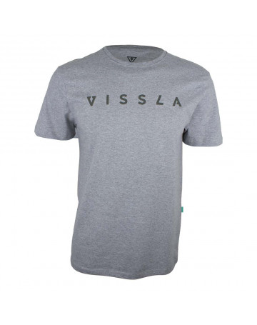 Camiseta Vissla Foundation - Cinza