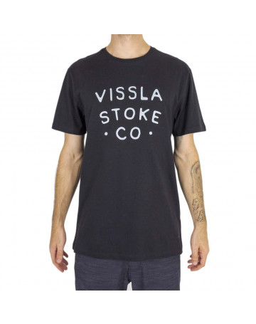 Camiseta Vissla Inside Out - Preto