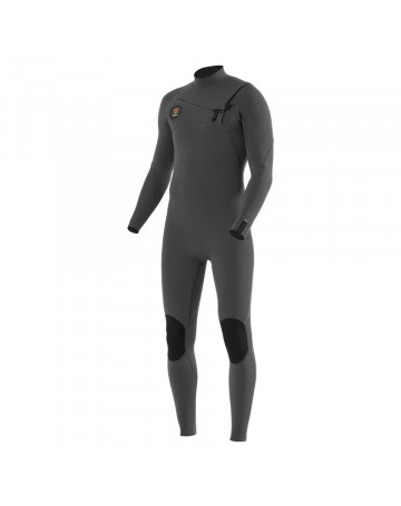 Long John Vissla 7 Seas 2/2 Full Chest Zip Cinza