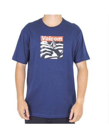 Camiseta Volcom Reload -Azul