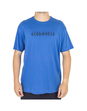 Camiseta Volcom Stoney Cycl - Azul