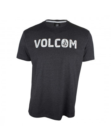 Camiseta Volcom Silk Bold - Chumbo Mescla