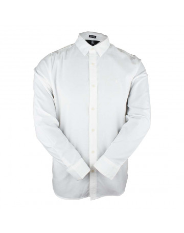 Camisa Volcom Oxford Stretch - Branco