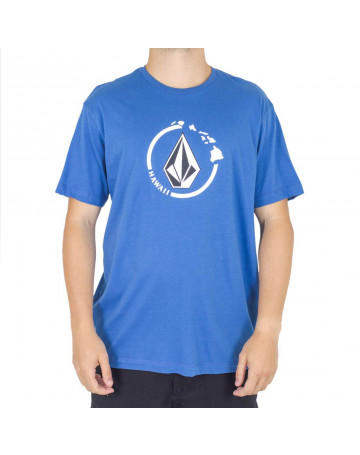 Camiseta Volcom Neo Stone - Azul