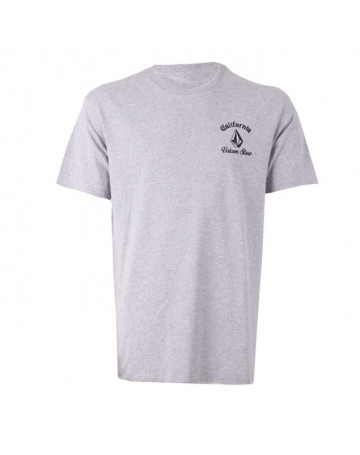 Camiseta Volcom Slik Cali Bear Cinza