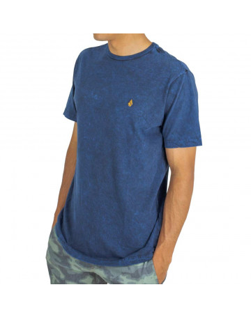 Camiseta Volcom Brand - Azul