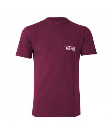 Camiseta Vans Otw Classic - Vinho 
