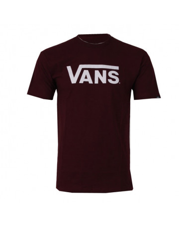 Camiseta Vans Classic - Vinho