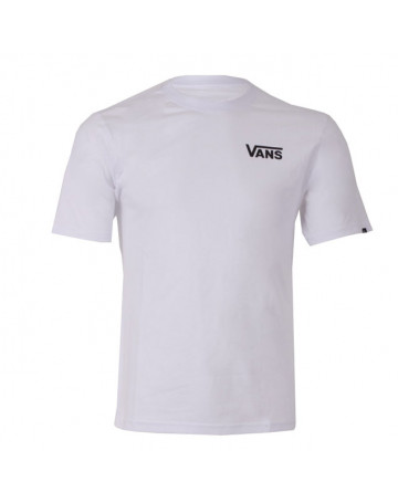 Camiseta Vans Juvenil Back Boys - Branco