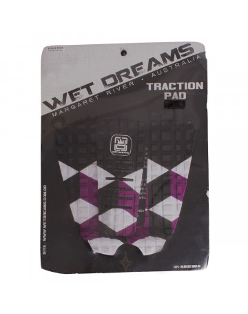 Deck Wet Dreams Traction Thermo-Fresado - Preto/Roxo