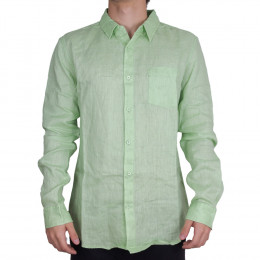 Camisa Osklen ML Classic Linen Verde 46661