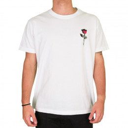 Camiseta Osklen Rose Stencil Branco