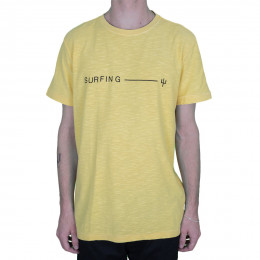 Camiseta Osklen Rough Surfing Amarela