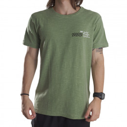 Camiseta Osklen Uki Calçadão Verde
