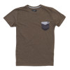 Camiseta Billabong Team Pocket I - Marrom Mescla - 1