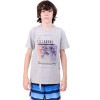 Camiseta Billabong Juvenil Muriwai - Cinza - 2