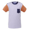 Camiseta Billabong Juvenil Zenith Crew PJ - Cinza/Azul - 1