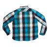 Camisa Billabong Juvenil Flanela Reynolds - Azul/Verde 2