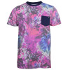 Camiseta Billabong Flowerdye - Rosa/Floral - 1