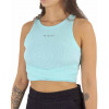 Blusa Tricats Cropped Hype - Azul 