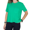 Blusa Cantão Bolsinho Verde 528560