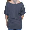 Blusa Riu Kiu Ombro Caido Cinza 10021