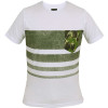 Camiseta O'Neill Army Stripes Branco - 1