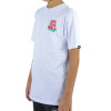 Camiseta Vans Boarded Juvenil - Branco