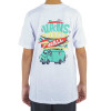 Camiseta Vans Boarded Juvenil - Branco