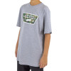 Camiseta Vans Juvenil Full Patch - Cinza