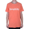 Camiseta Osklen Rough Simplecity Laranja 65412