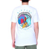 Camiseta Rip Curl Juvenil Surf Basic Branca KTE0331