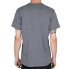 Camiseta Rusty Juvenil Com Dye Grafite RT1002705