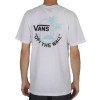 Camiseta Vans Dual Palm Branca VNOAHOPZ5Y