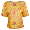 Camiseta Cantão Florzita - Amarelo/Floral - 1