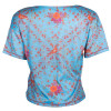 Camiseta Cantão Florzita - Azul/Floral - 2