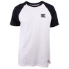Camiseta DC Raglan Star Branco/Preto - 1