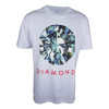 Camiseta Diamond Supply Dispersion - Branca - 1