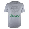 Camiseta Diamond OG Sign - Cinza Mescla - 1