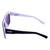 Óculos de Sol Evoke Zegon Big Blk Whi Sil - 2