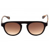 Óculos de Sol Evoke kosmopolite 5b m01 BLACK Matte Temple Blond Turtle Brown Gradient - 2