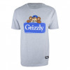 Camiseta Grizzly Travel Bear Cinza Mescla 1