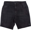 Bermuda Hang Loose Jeans Dark Extra Grande - Preta 1