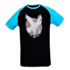 Camiseta Hurley Youth True - Preto/Azul - 1